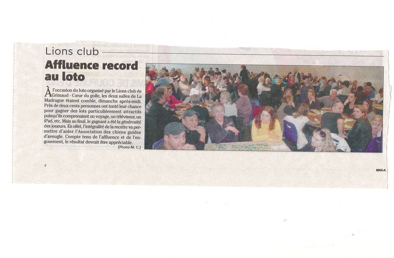 Loto lions club