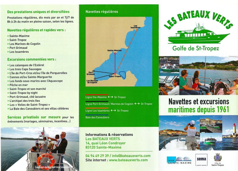 Bateaux verts