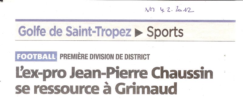 Titre JP Chaussin