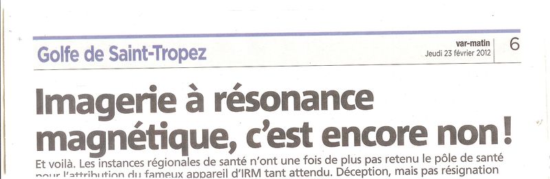 IRM titre