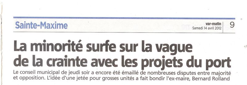 Titre front de mer