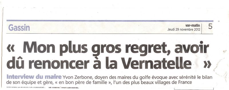 Titre Zerbone