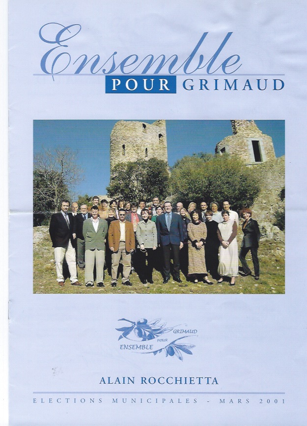 Ensemble pour Grimaud 2001