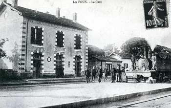 Gare du carrefour de la Foux